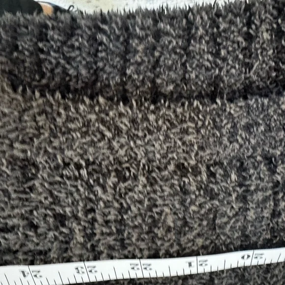 Barefoot Dreams Charcoal Ribbed Cardigan - Picture 6 of 8